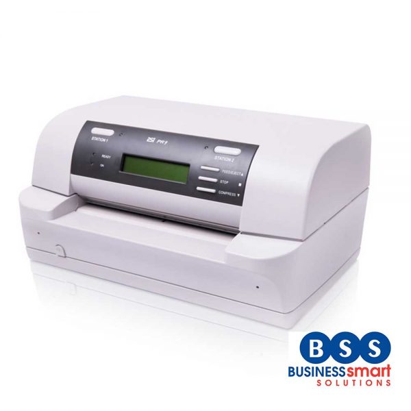 Olicom The PR9 is the All-In-One business printer catered for single-sheet, multiple-ply or passbook documents.